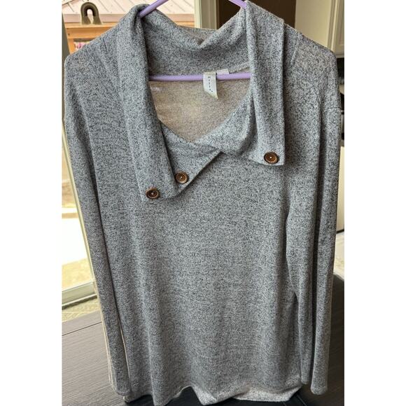 Misia Woman’s Pullover Sweater Size XL Gray - Picture 2 of 6
